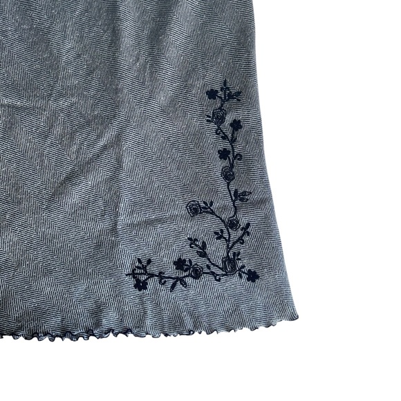 Vintage AGB Byer California Skirt With Embroidery, Size 14, Lined, NWT - Picture 3 of 9